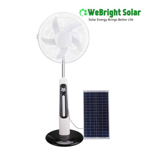 solar standing fan 18 inch