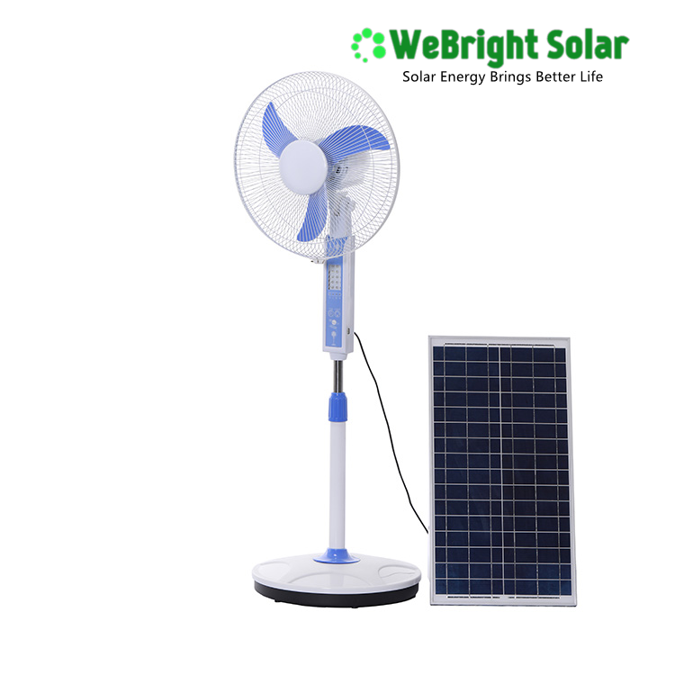 rechargeable fan solar fan dc